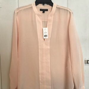 NWT Banana Republic 100% Silk Blouse Size S